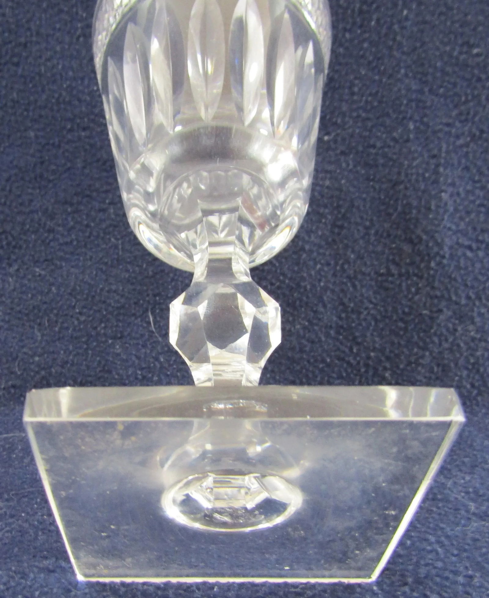 1930s Hawkes Crystal Donisel Stem 6015 Water Goblets- Set of 7 - 9