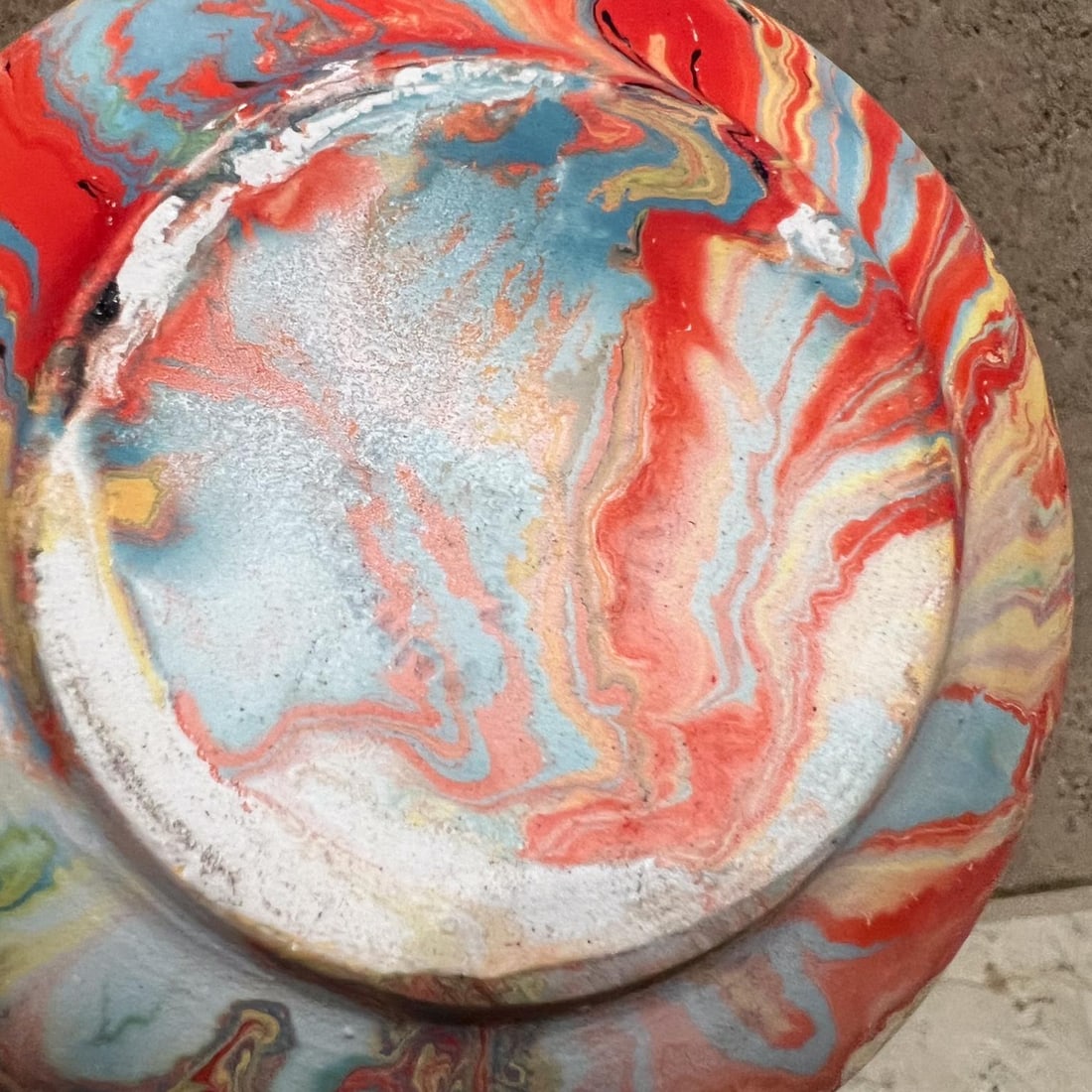 Nemadji Ceramic Indian Art Pottery Red Vase Moose Lake, Minnesota - 6