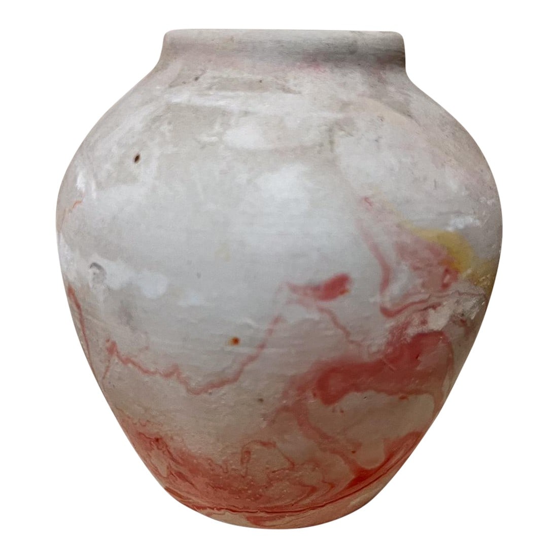 Nemadji Ceramic Indian Art Pottery Pink Vase Moose Lake, Minnesota (1 of 7)