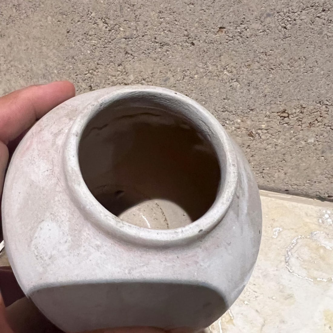 Nemadji Ceramic Indian Art Pottery Pink Vase Moose Lake, Minnesota - 3