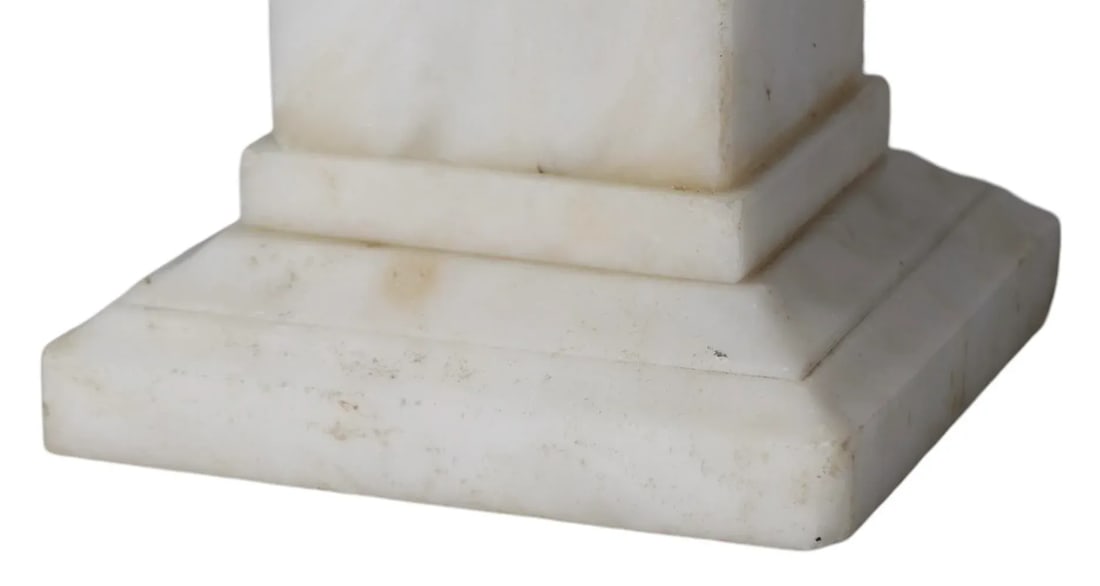 Neo Classical Marble Column Table Lamp - 2