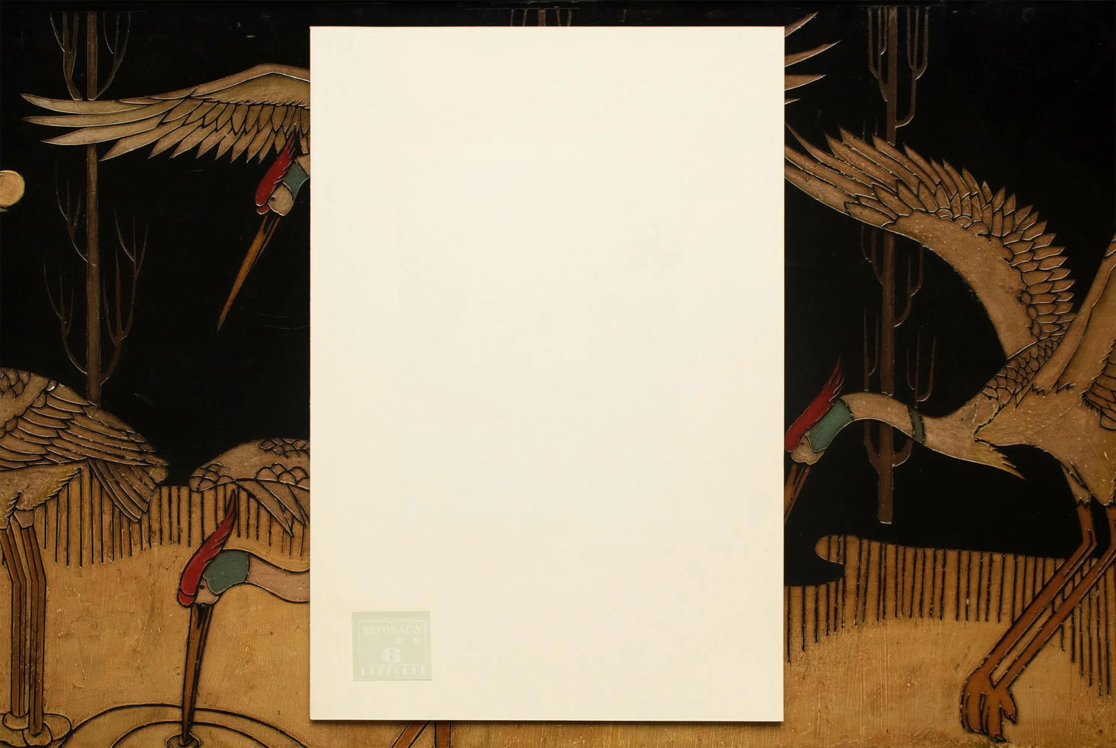 1964 After Kiyonaga "8 Views at Kinryuzan Temple of Asakusa - Komaga", Full-Color Print From Japan - 10