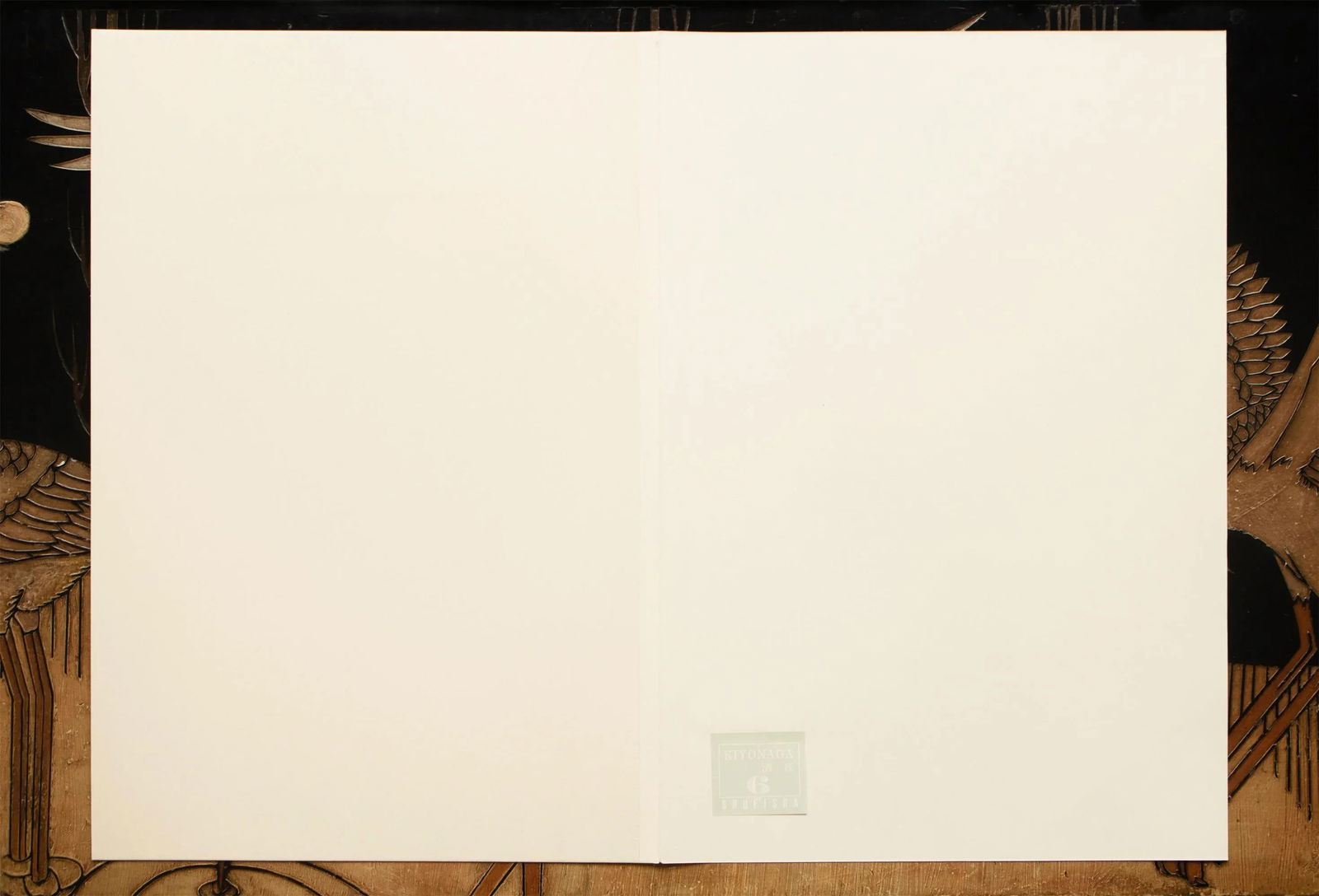 1964 After Kiyonaga "8 Views at Kinryuzan Temple of Asakusa - Komaga", Full-Color Print From Japan - 9