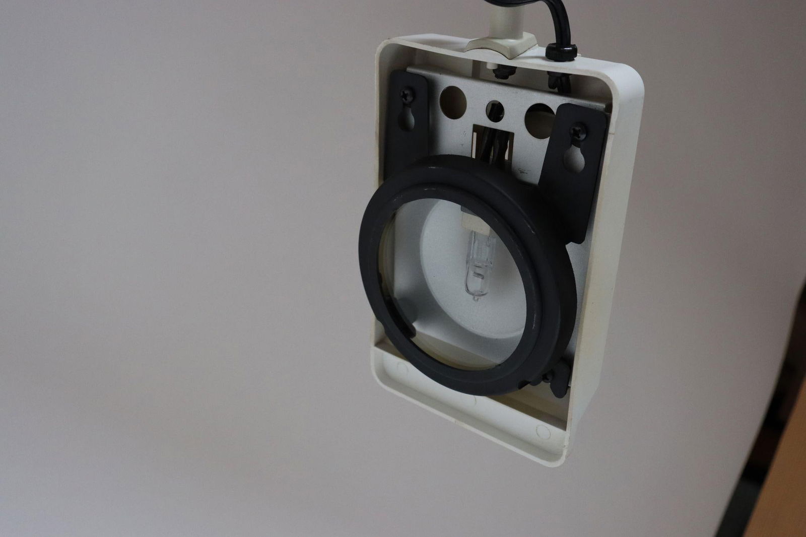 Vintage Off-White Adjustable Articulating Task / Desk Lamp by Electrix - 12