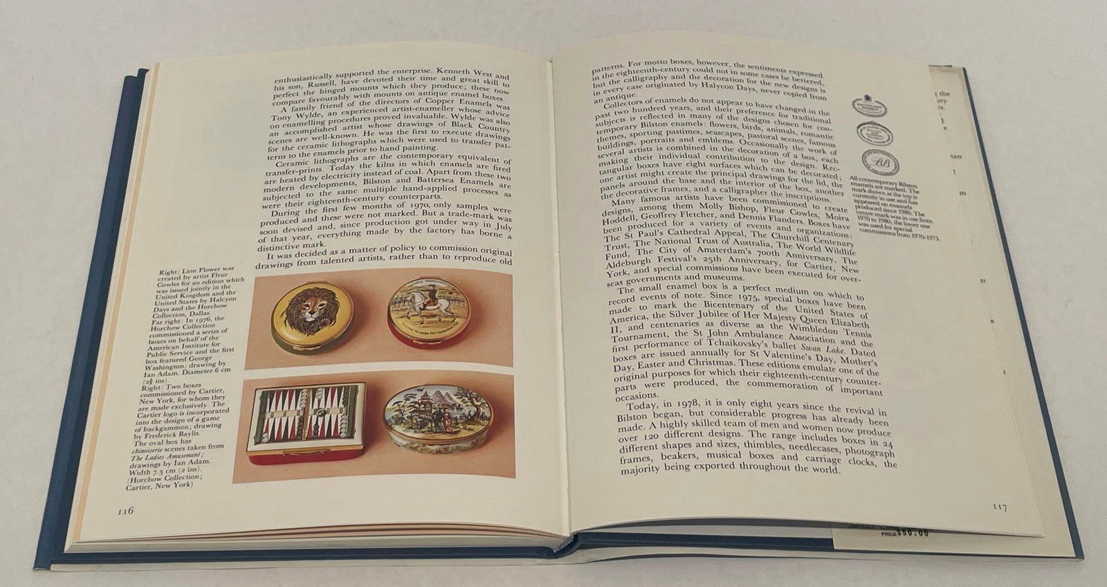 English Enamel Boxes From the 18th to the 2oth C. Susan Benjamin Hardcover - 11