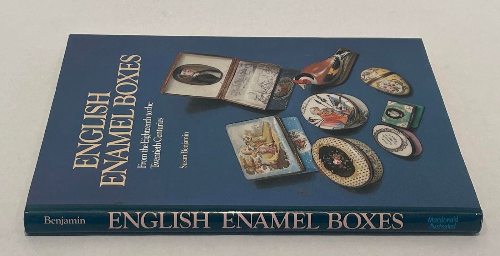 English Enamel Boxes From the 18th to the 2oth C. Susan Benjamin Hardcover - 3