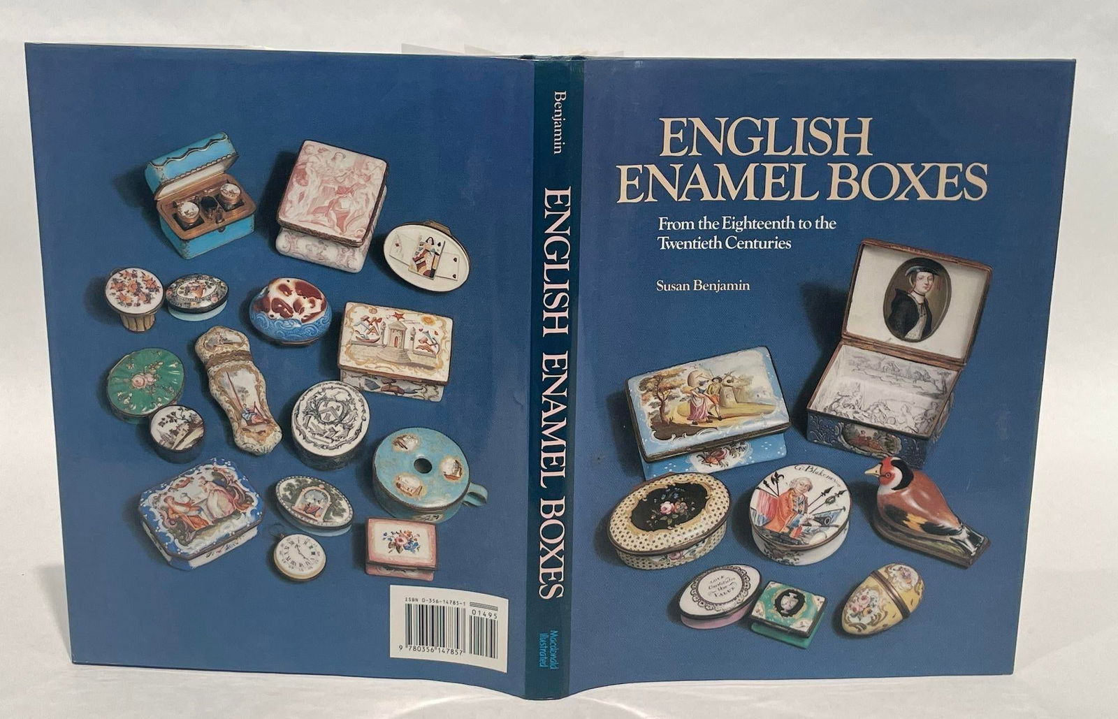 English Enamel Boxes From the 18th to the 2oth C. Susan Benjamin Hardcover - 5