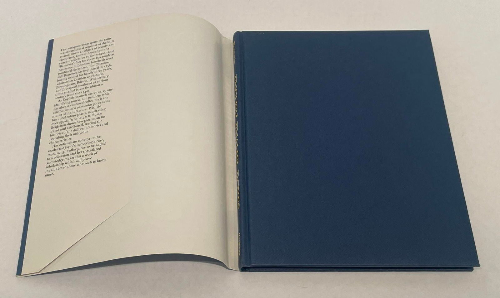 English Enamel Boxes From the 18th to the 2oth C. Susan Benjamin Hardcover - 6