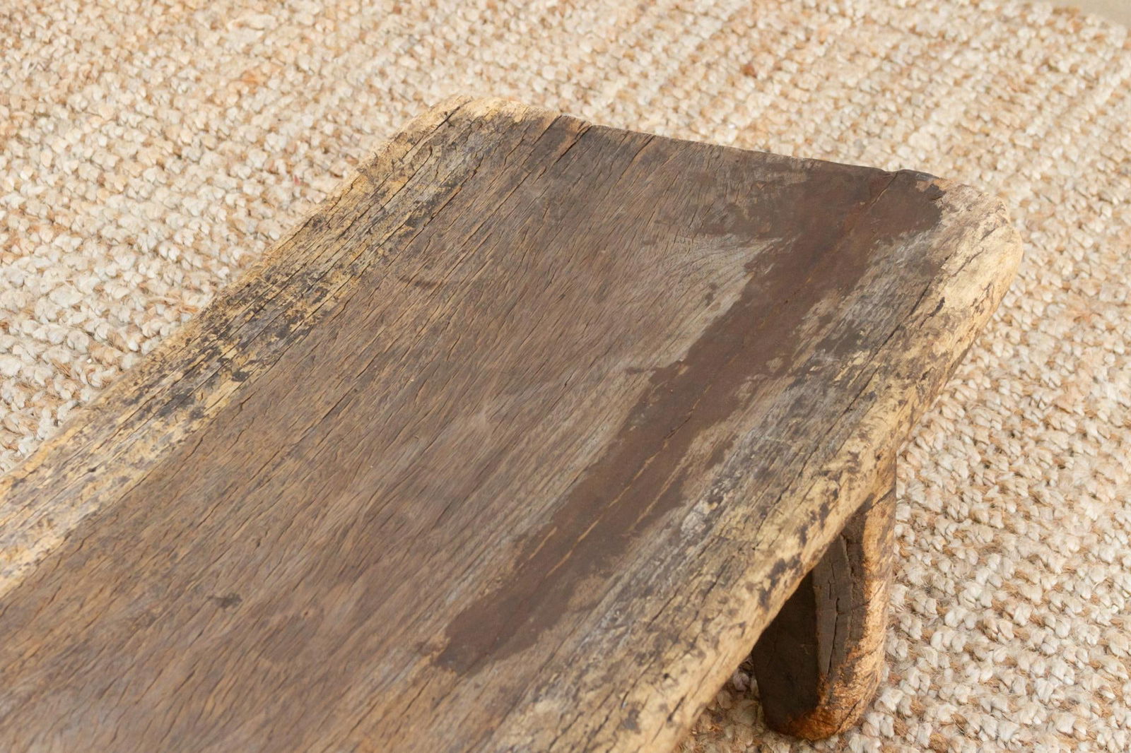 Antique Primitive Senufo Wooden Bench - 6