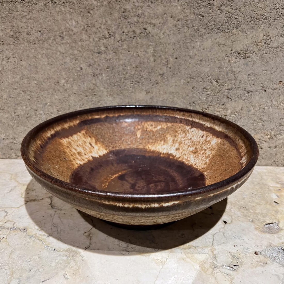 1970s Studio Art Pottery Modernist Serving Bowl - 3