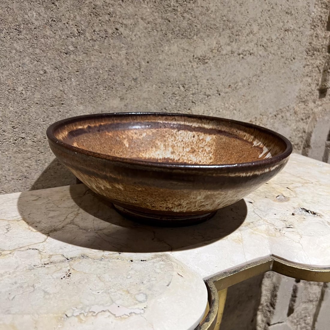 1970s Studio Art Pottery Modernist Serving Bowl - 5