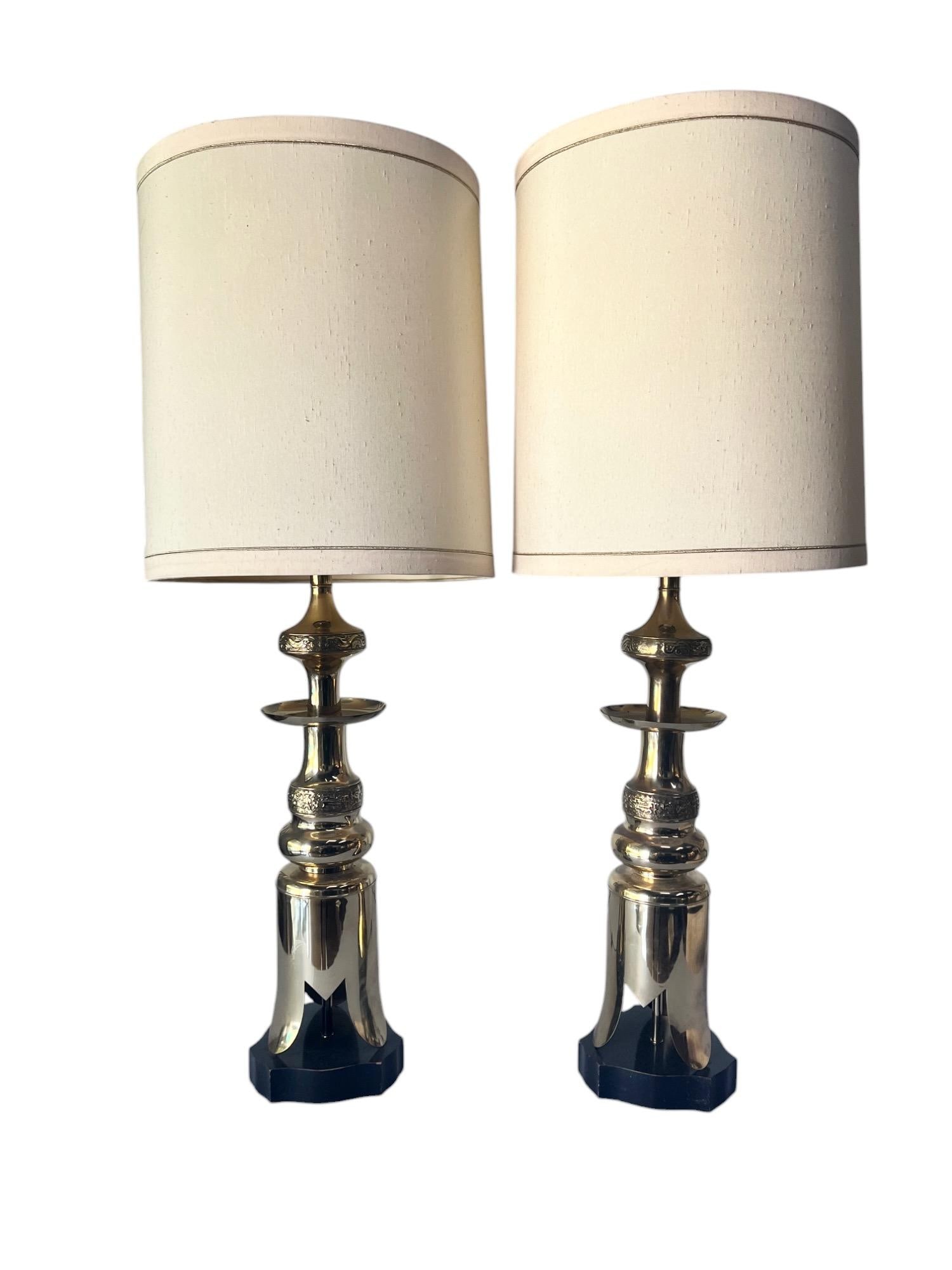 James Mont Lamp Pair by Frederick Cooper - 11