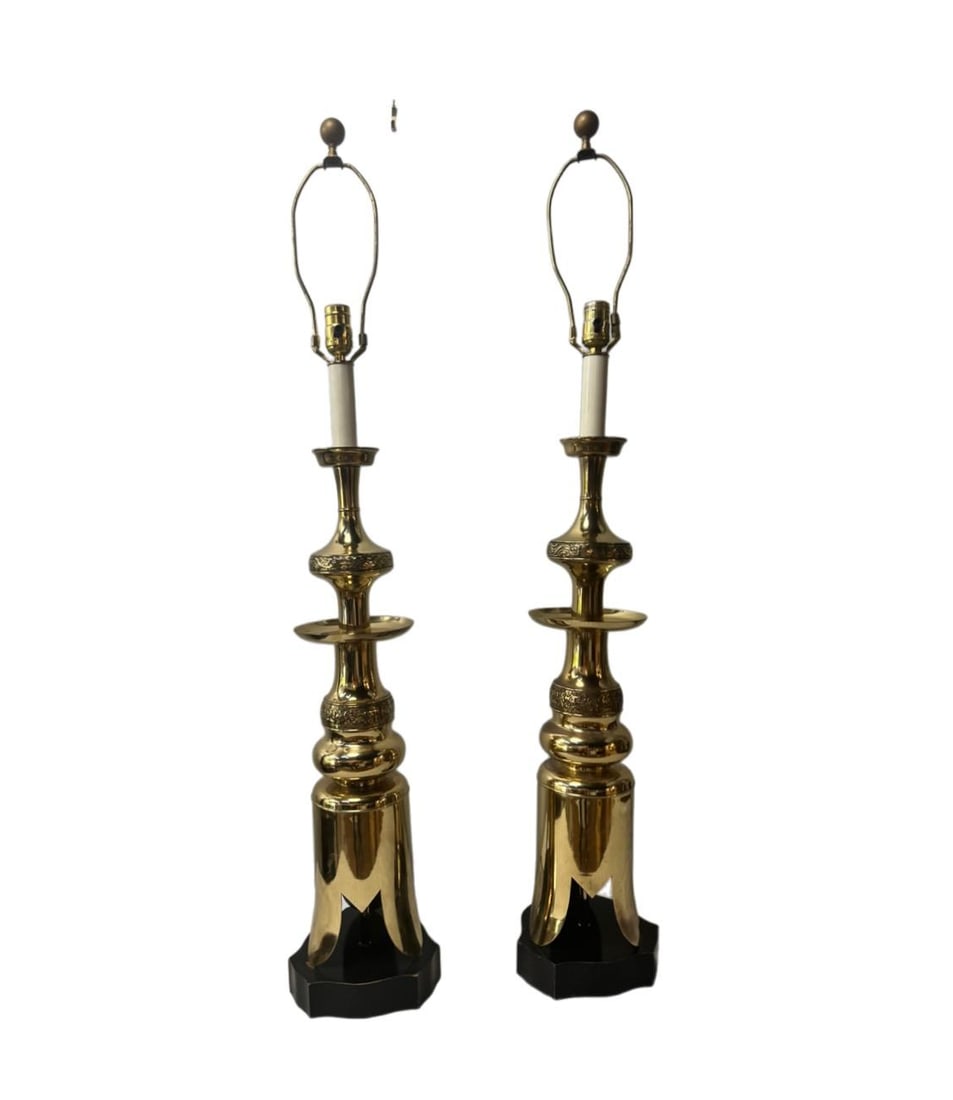 James Mont Lamp Pair by Frederick Cooper - 3