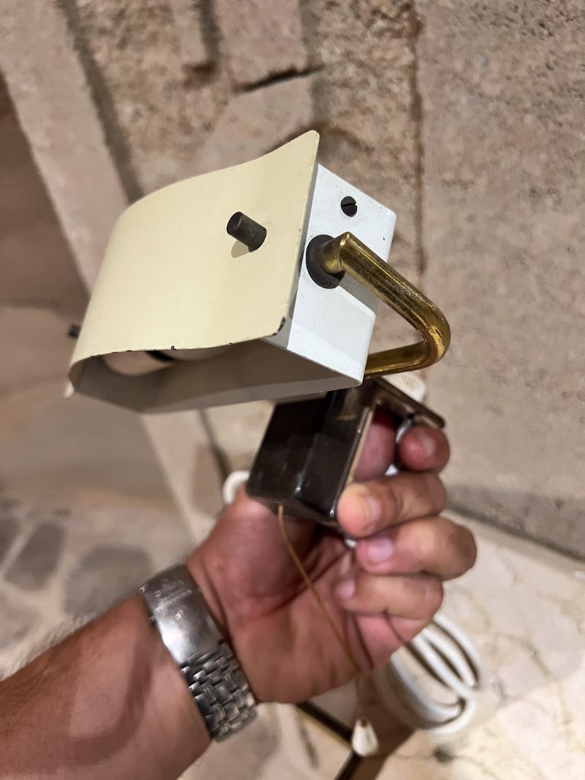 1950s French Wall Lamp Sconce Lita France Style Jacques Biny - 2