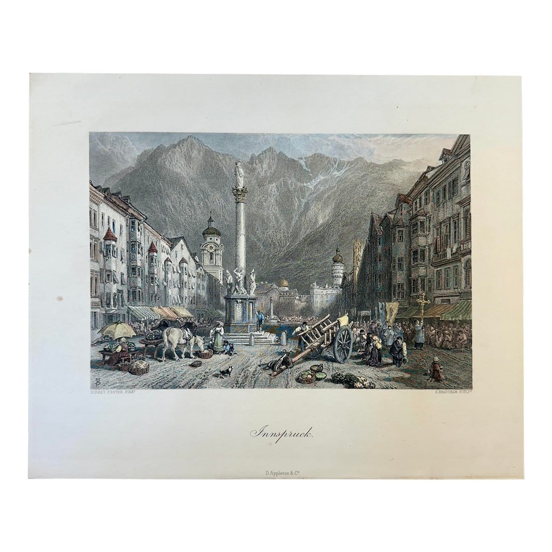 1872 Innsbruck, Austria (Unframed) (1 of 4)