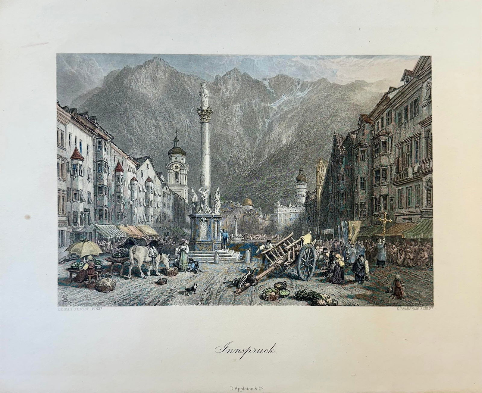 1872 Innsbruck, Austria (Unframed) - 2