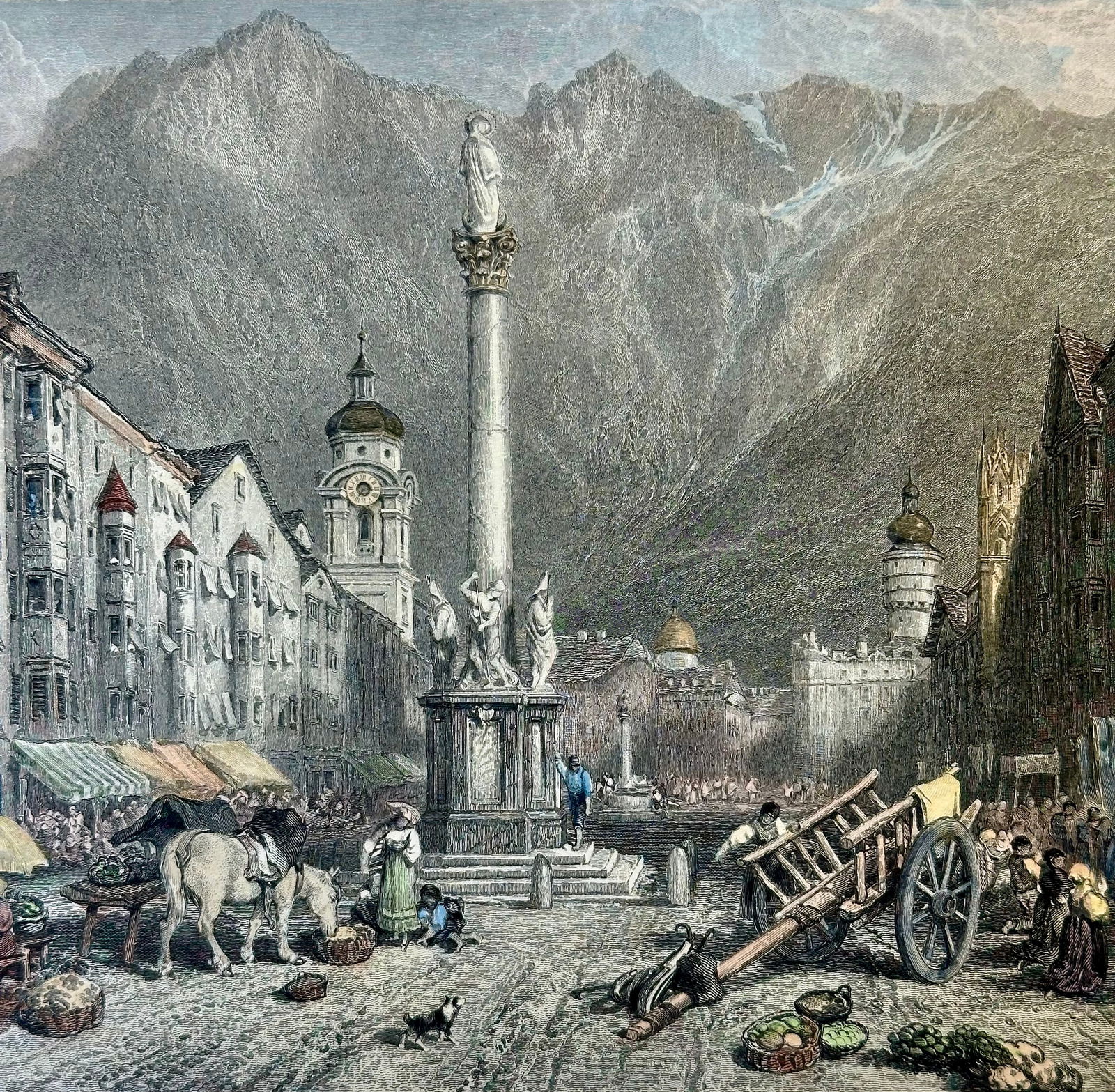 1872 Innsbruck, Austria (Unframed) - 4