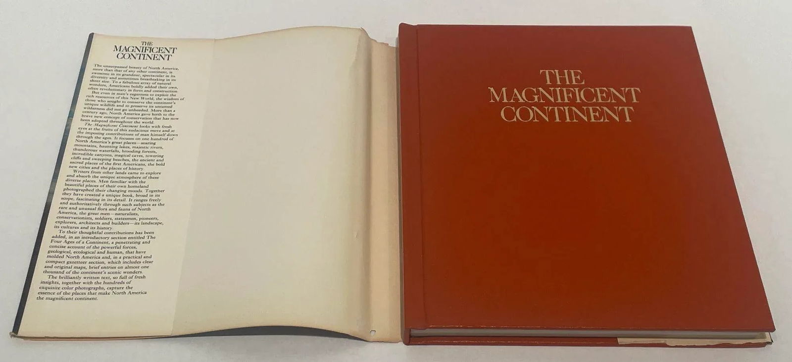 The Magnificent Continent Rand McNally and Iain Parsons Hardcover 1975 - 6