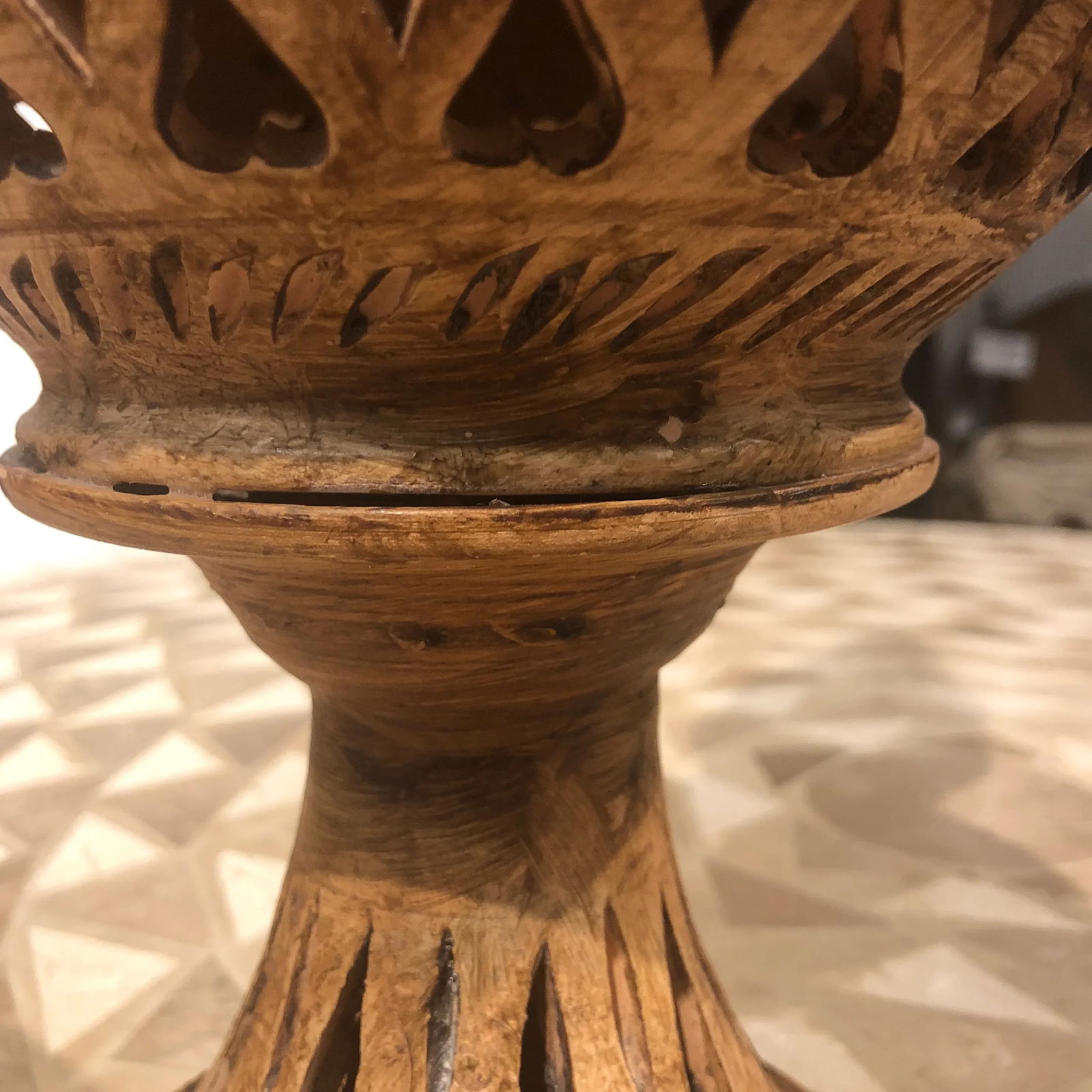 1990s Italian Ceramic Candle Holder - 11