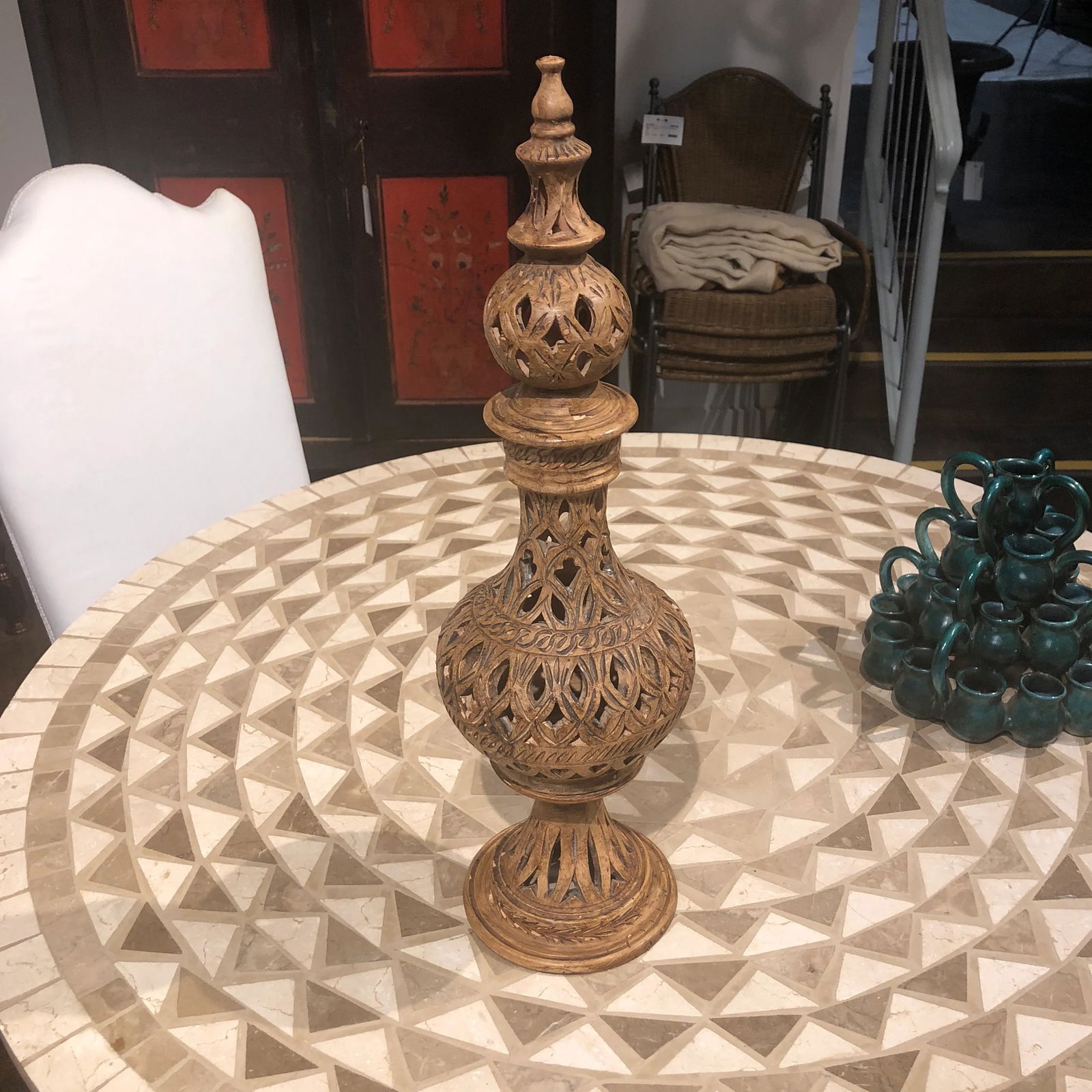 1990s Italian Ceramic Candle Holder - 2