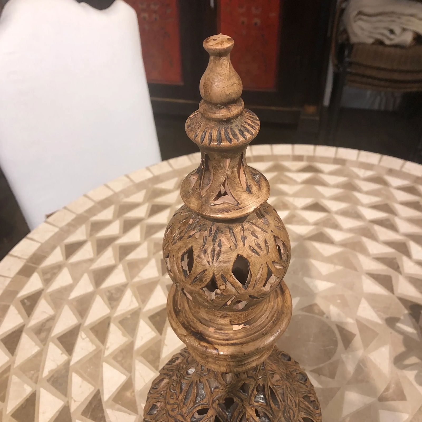 1990s Italian Ceramic Candle Holder - 6