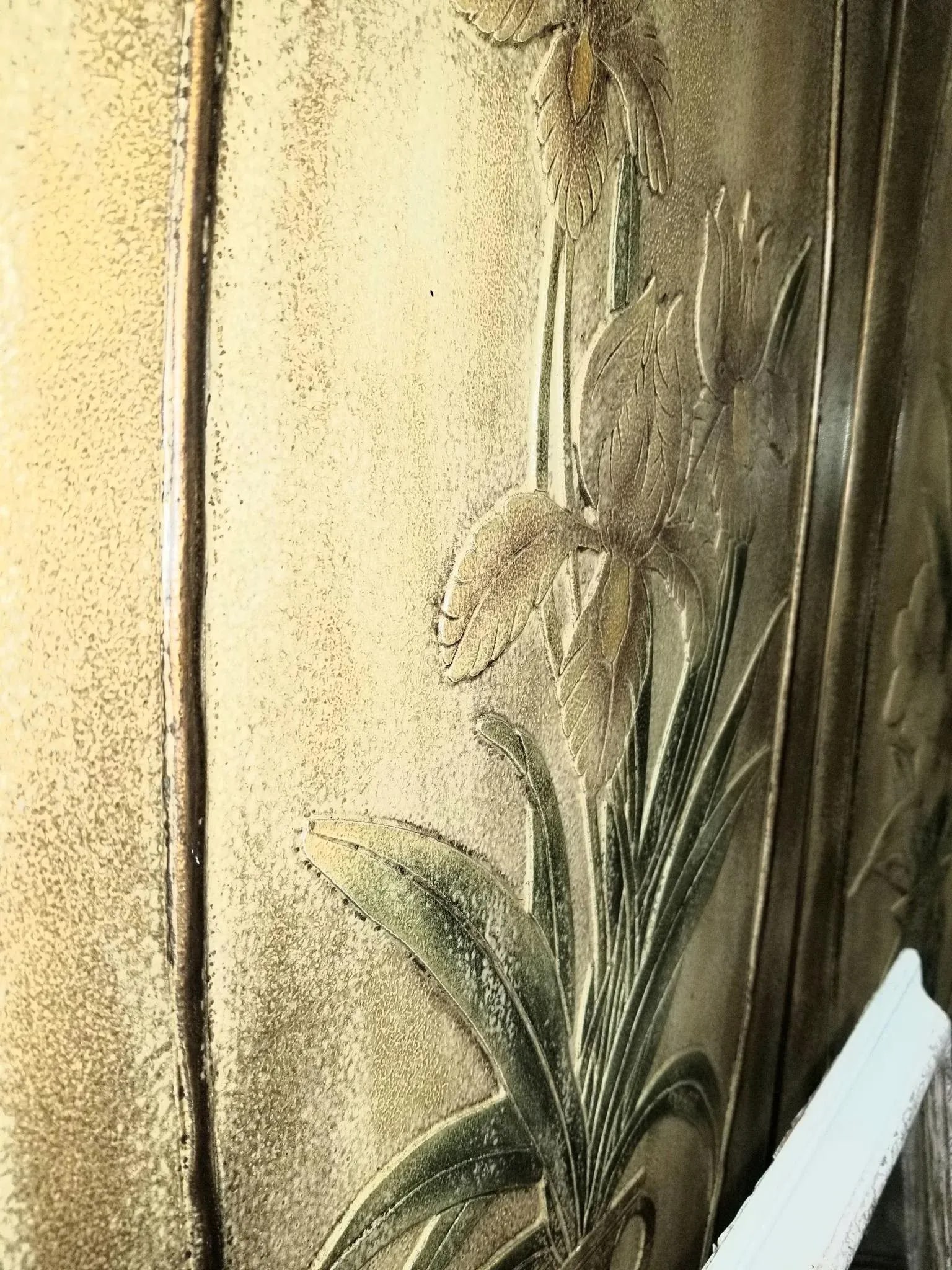 Carved Wood Room Screen - 9