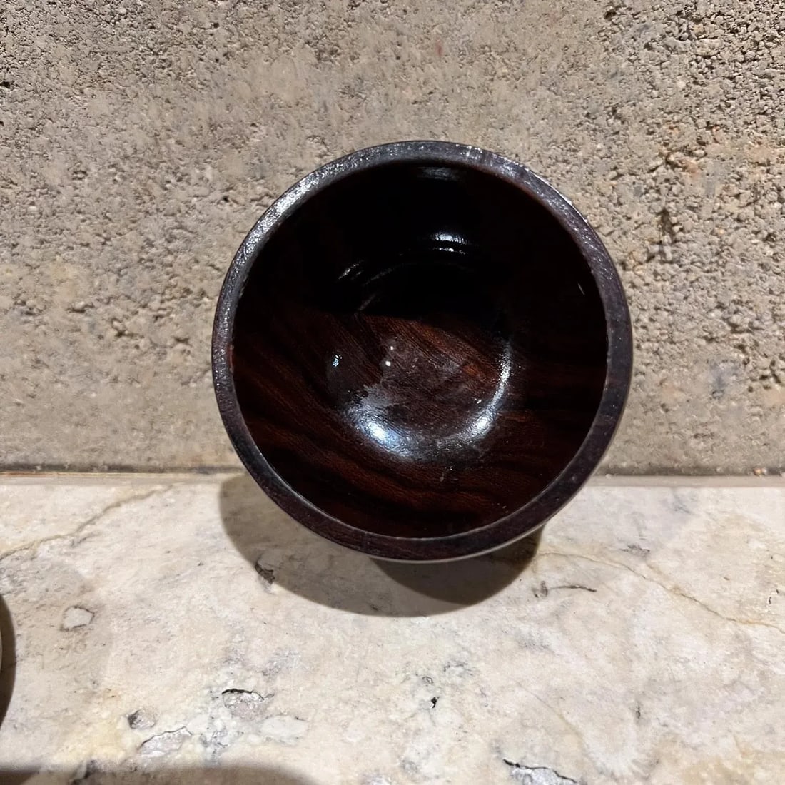 Mid-Century ModernPetite Rosewood Jar Lidded Vessel Box - 6