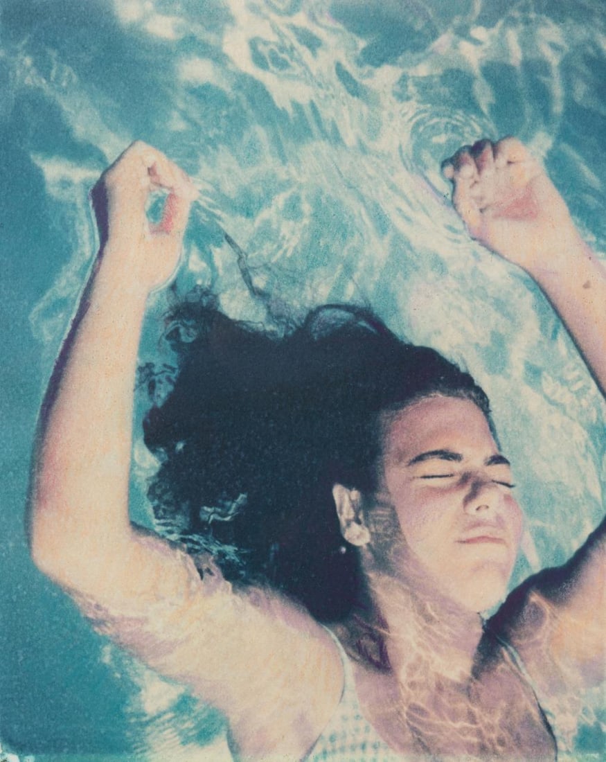 Three Corrine Adams Framed Polaroid Transfers - 3