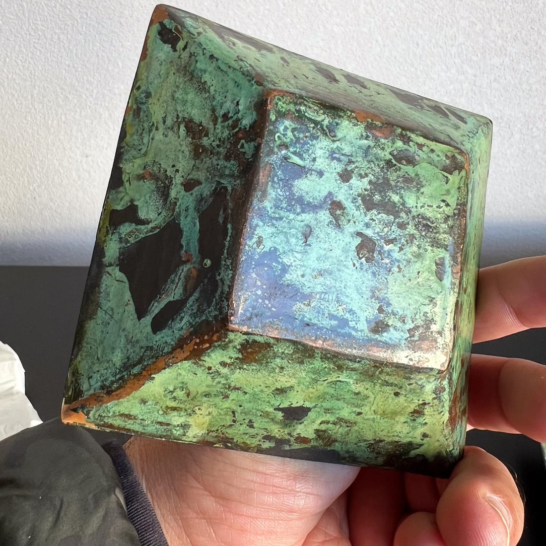 1960s Set of Copper Silver Trays Animal Design Style Graziella Laffi Peru - 9