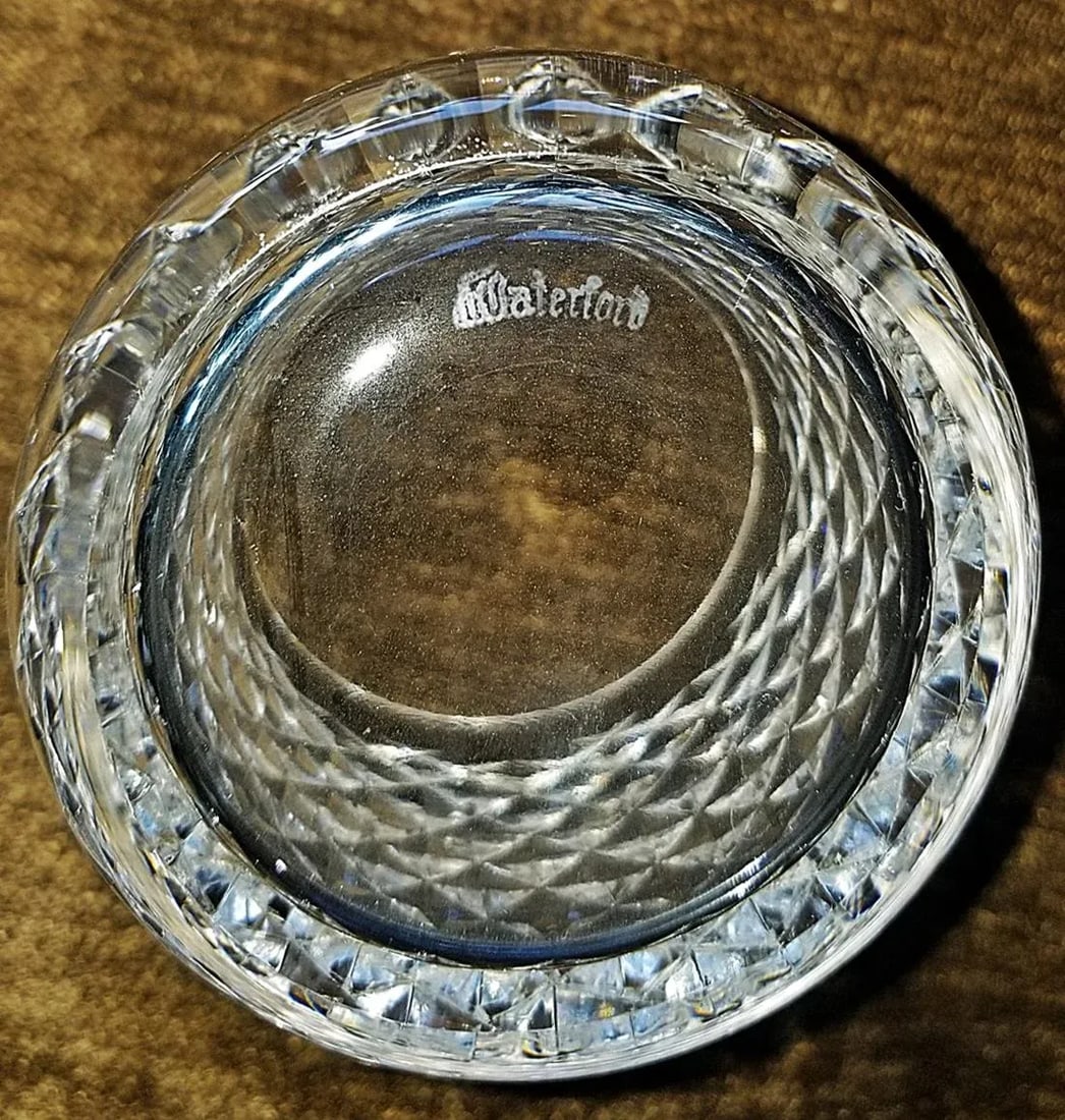 1980s Waterford 'Alana' Motif Hi Ball Tumblers- Set of 3 - 6