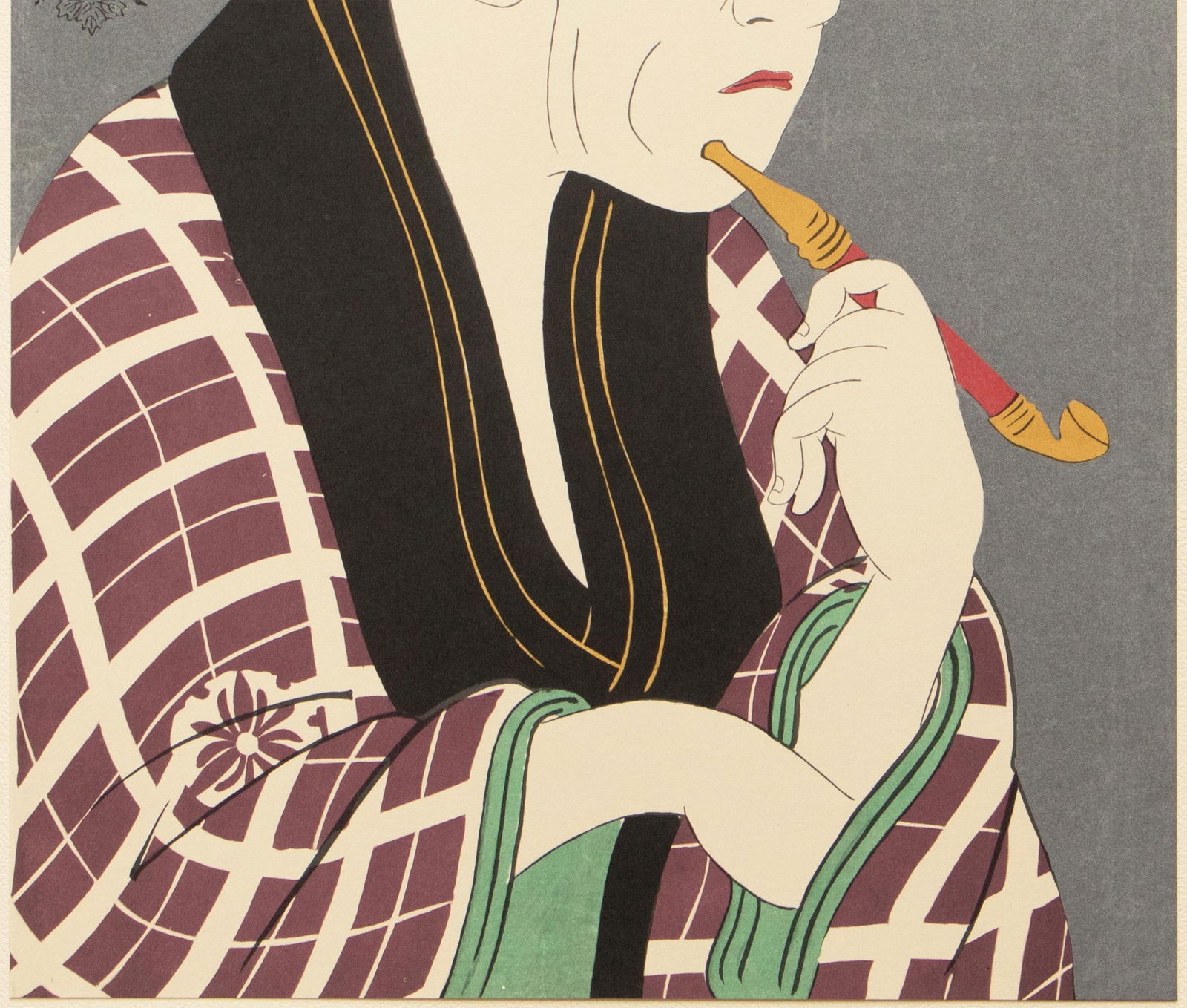 1964 After Sharaku "Actor Matsumoto Koshiro in the Role of Fishmonger of Sanya", Full-Color Print - 4