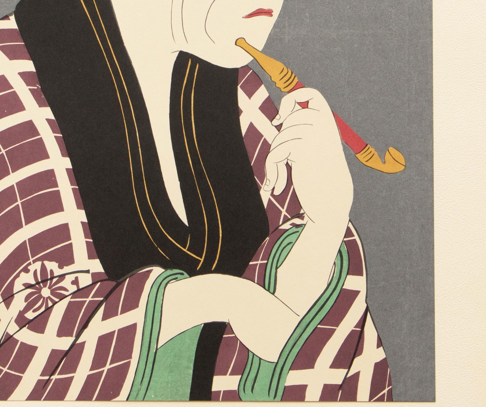 1964 After Sharaku "Actor Matsumoto Koshiro in the Role of Fishmonger of Sanya", Full-Color Print - 5