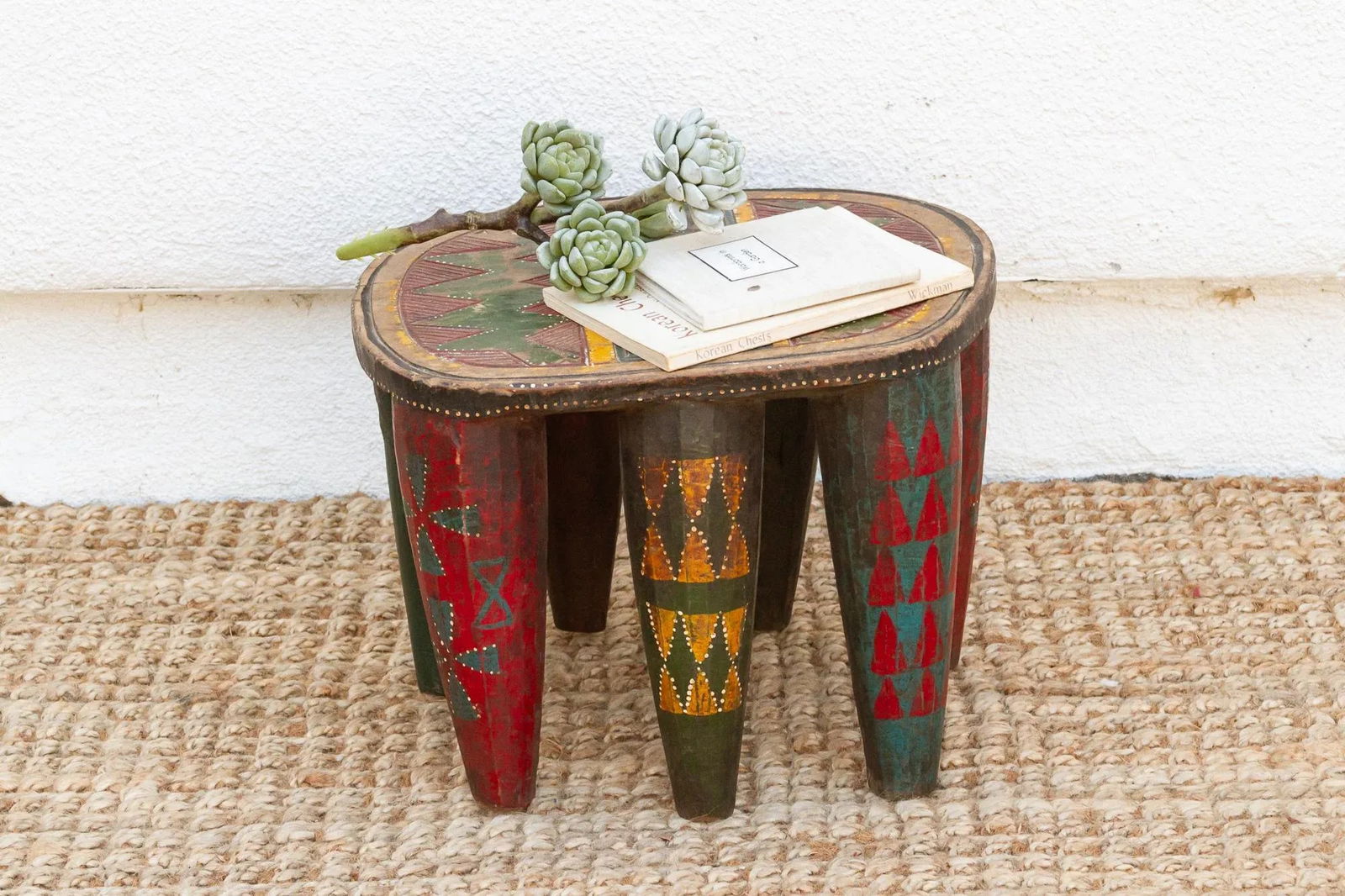 Nupe Ceremonial Carved Stool - 2