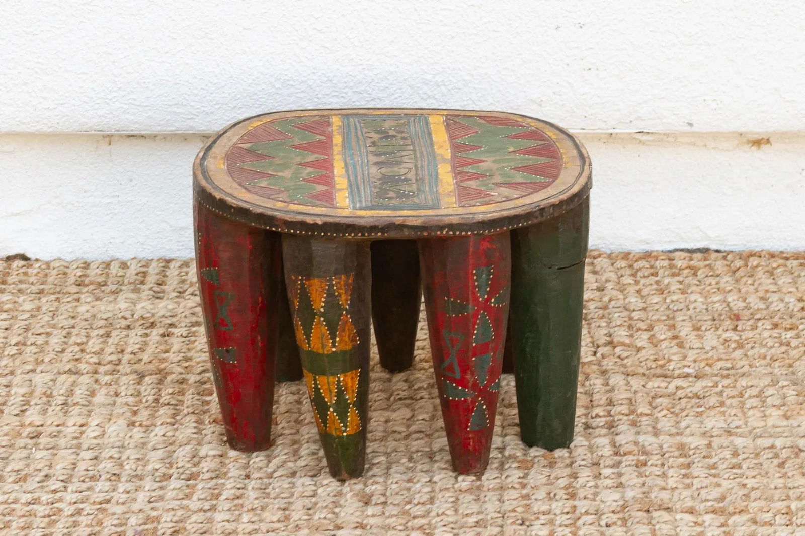 Nupe Ceremonial Carved Stool - 4