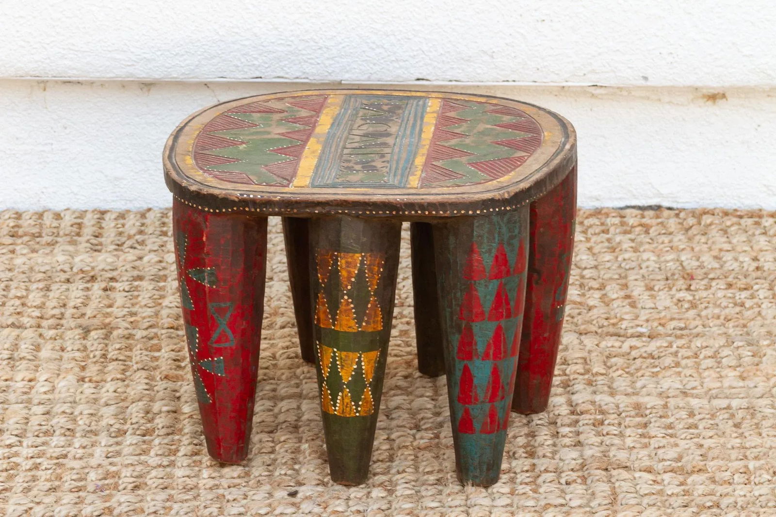 Nupe Ceremonial Carved Stool - 6