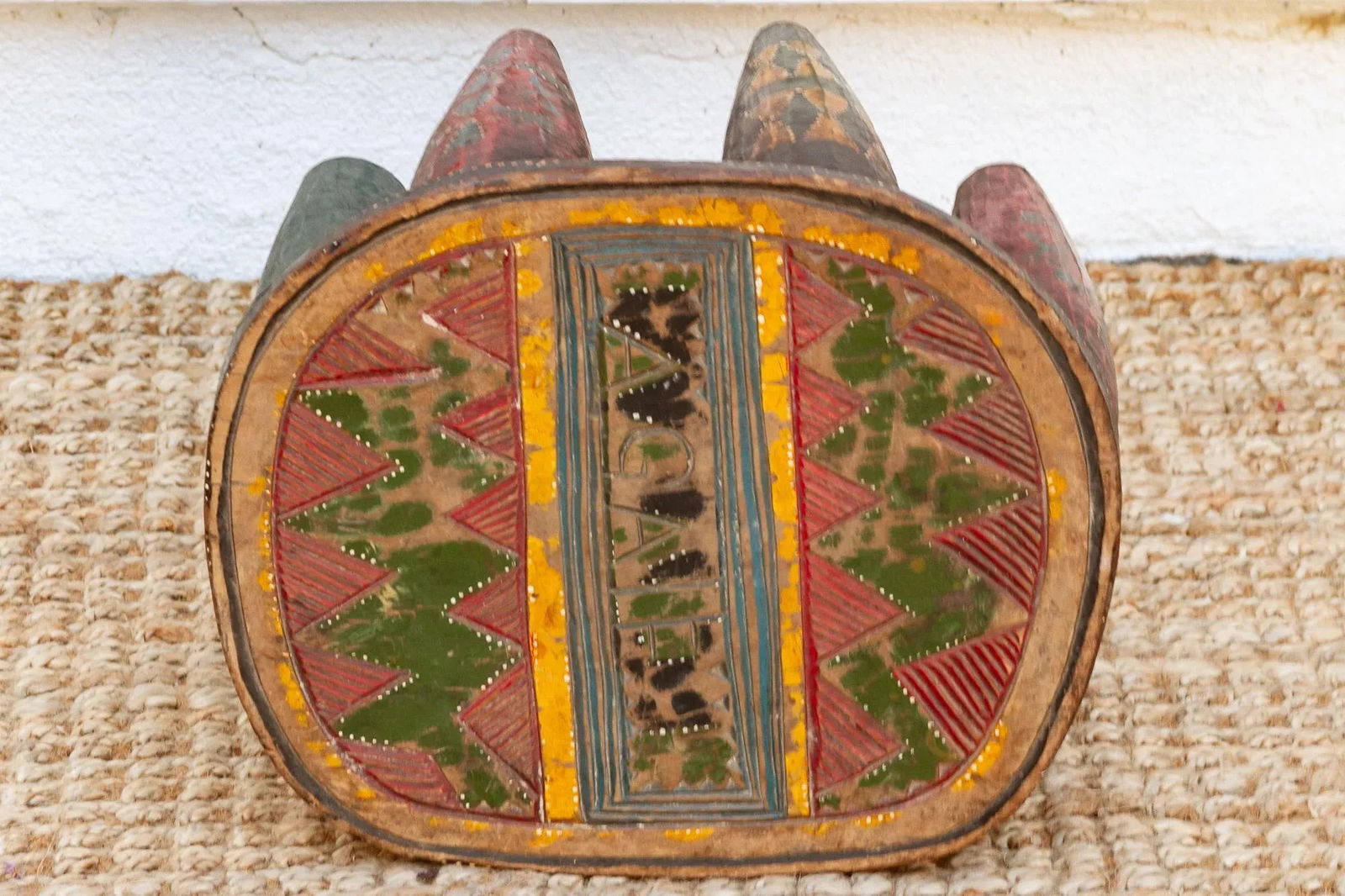 Nupe Ceremonial Carved Stool - 7