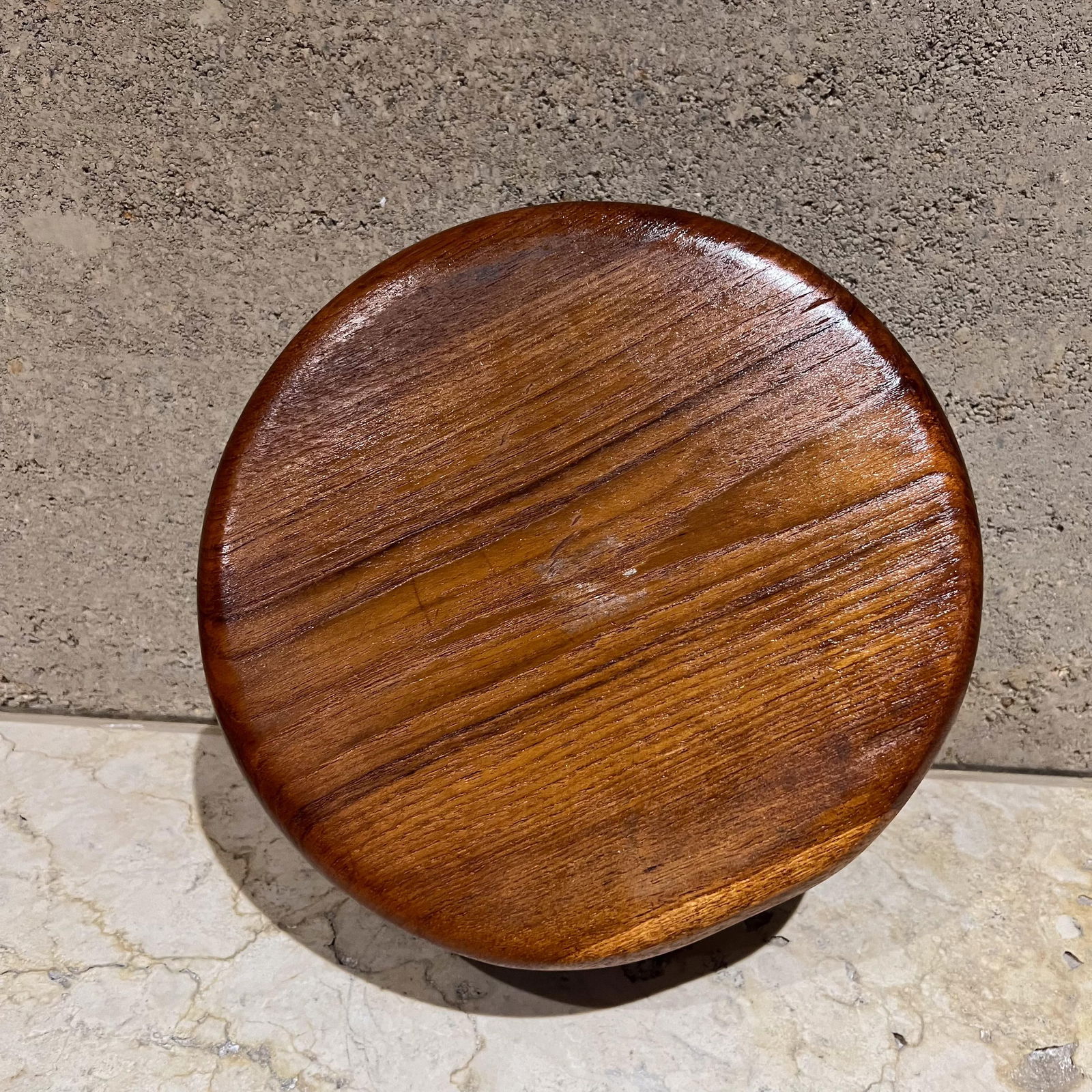 1960s Teak Wood Serving Bowl Danish Modern Style Dansk - 5