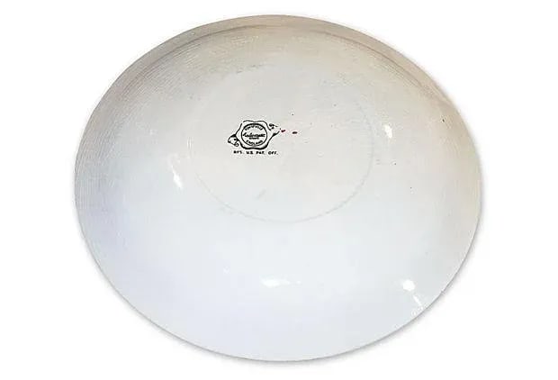 Ironstone Dessert Plates, S/12 - 4