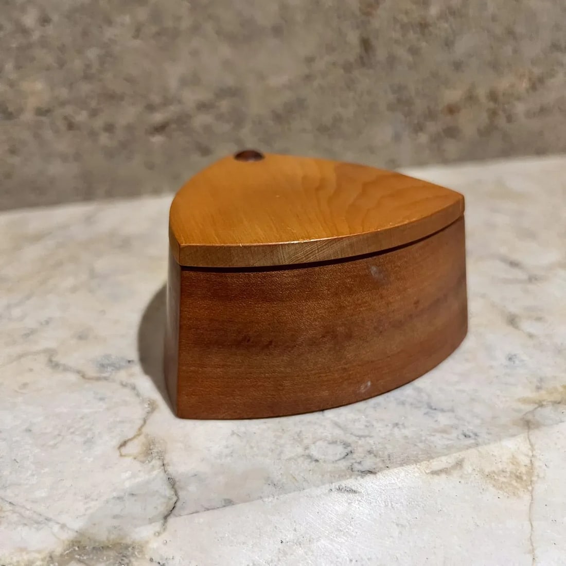 1960s Modernist Huon Pine Small Wood Box - 3