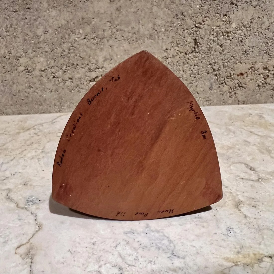 1960s Modernist Huon Pine Small Wood Box - 4