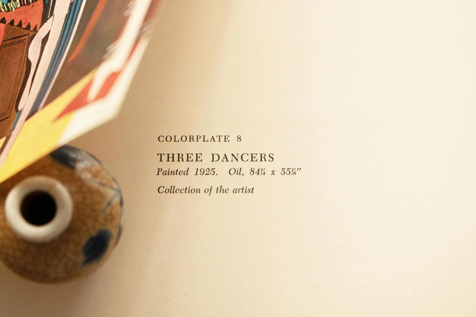 1957 After Pablo Picasso "Three Dancers", Period Cubist Full-Color Print - 8