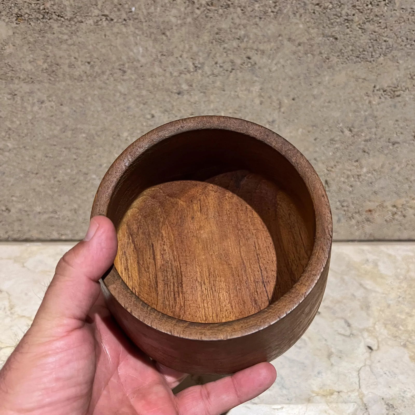 1960s Style of Dansk Small Teak Serving Bowl - 2