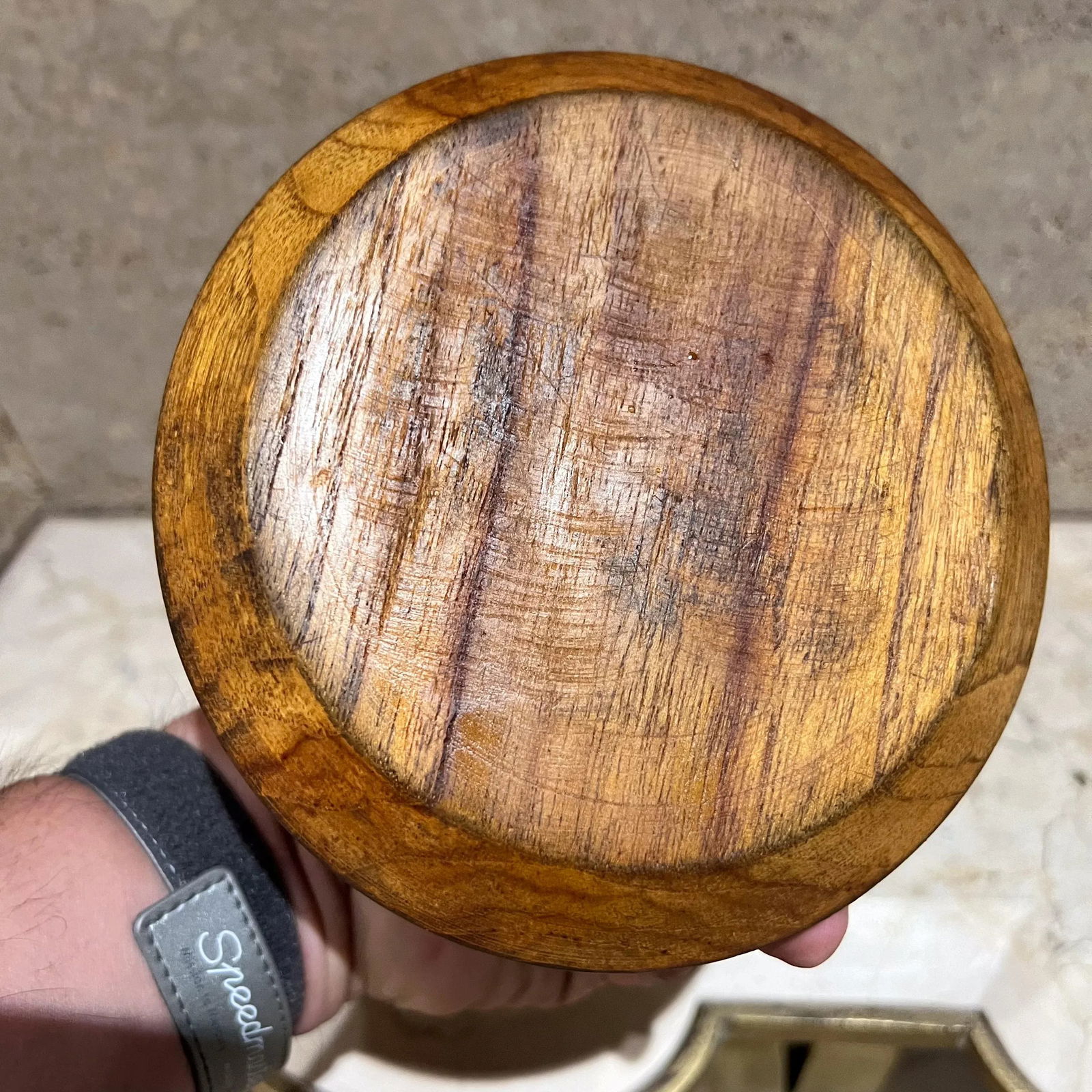 1960s Style of Dansk Small Teak Serving Bowl - 7