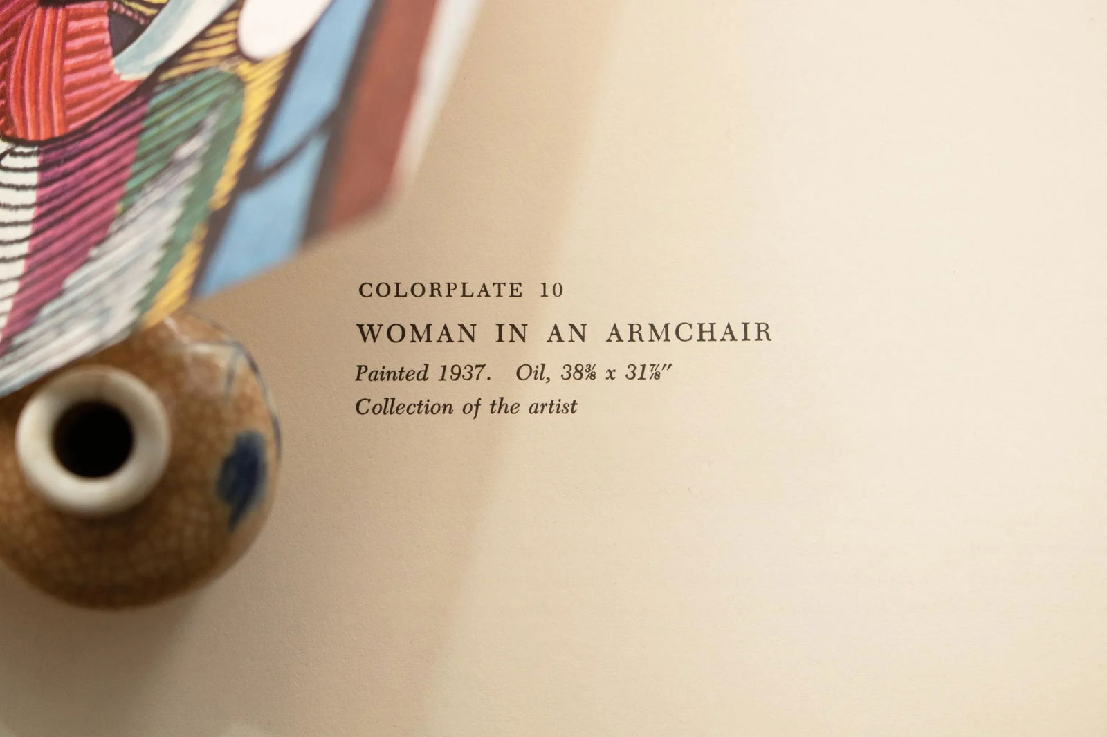 1957 After Pablo Picasso "Woman in an Armchair", Period Full-Color Print - 8