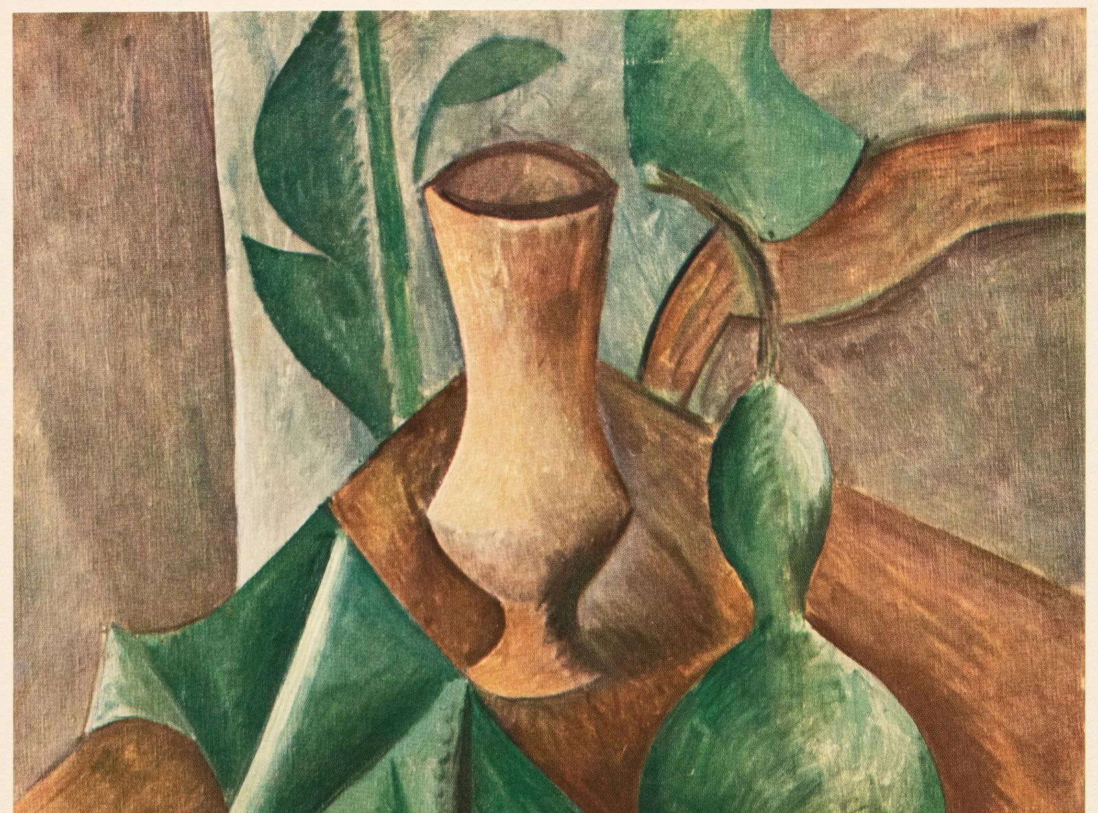 1957 After Pablo Picasso "Still Life With Gourd", Period Full-Color Print - 3