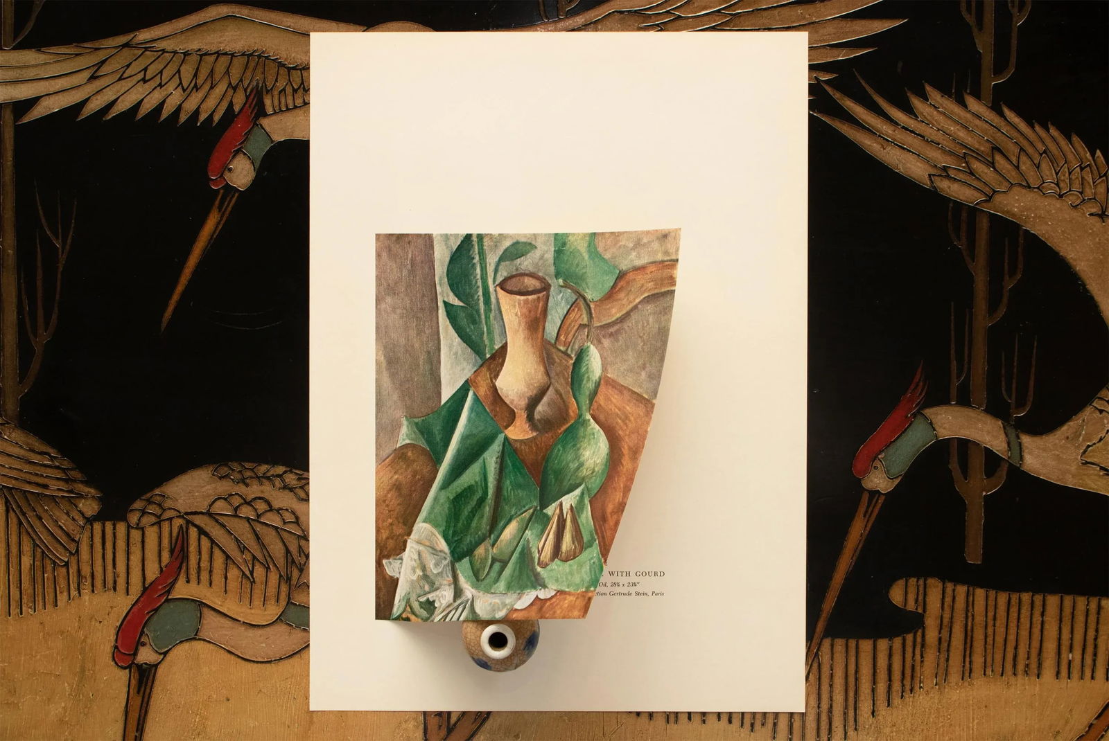 1957 After Pablo Picasso "Still Life With Gourd", Period Full-Color Print - 7