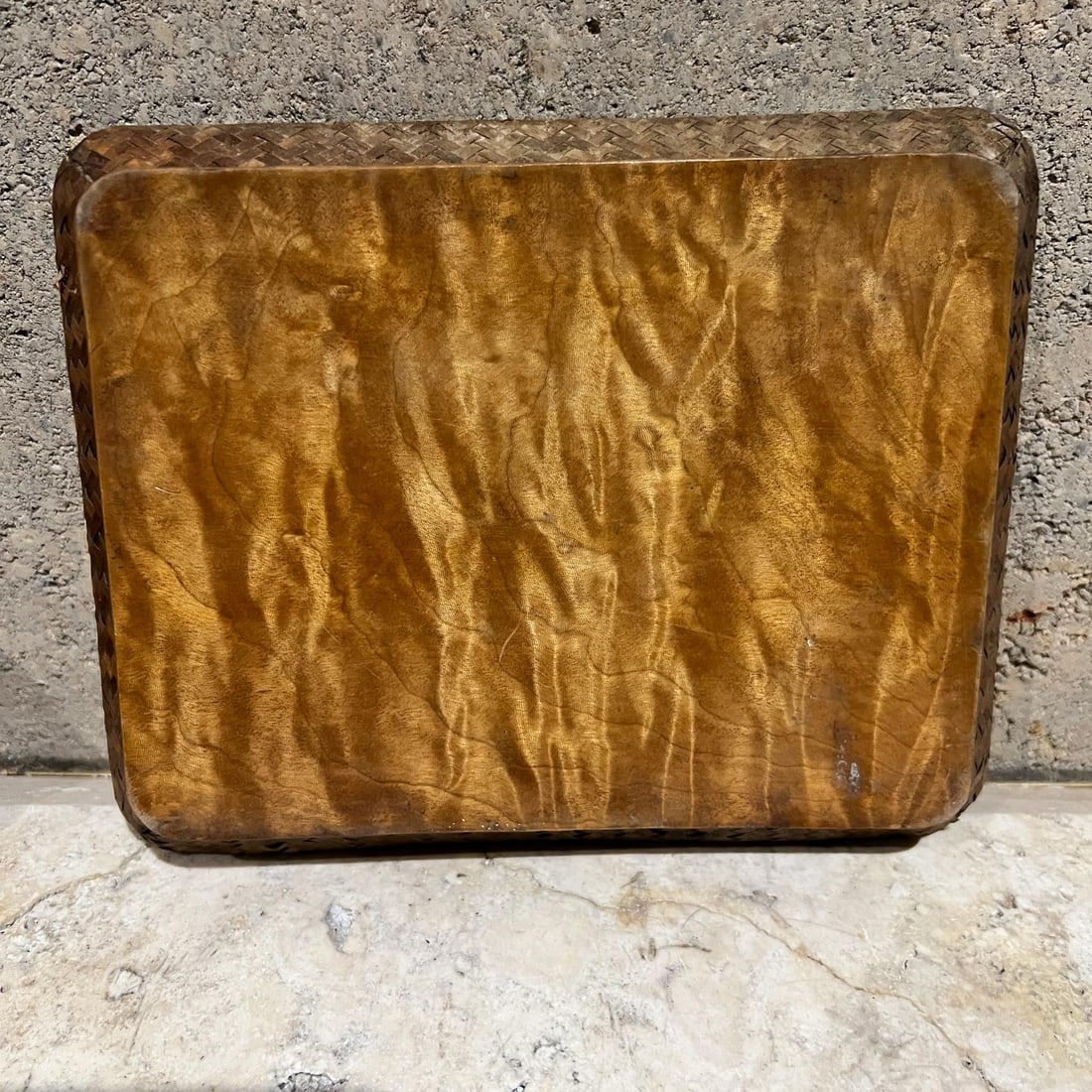 Antique Japanese Lacquer Cigarette Box Set - 9