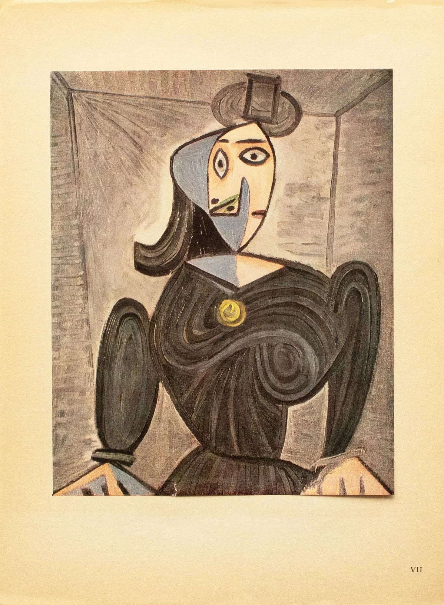 1943 After P. Picasso, "Portrait" First Edition Period Parisian Offset Lithograph - 10