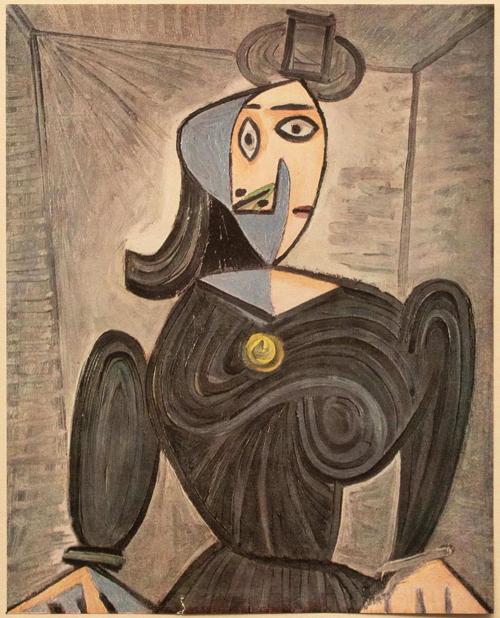 1943 After P. Picasso, "Portrait" First Edition Period Parisian Offset Lithograph - 11