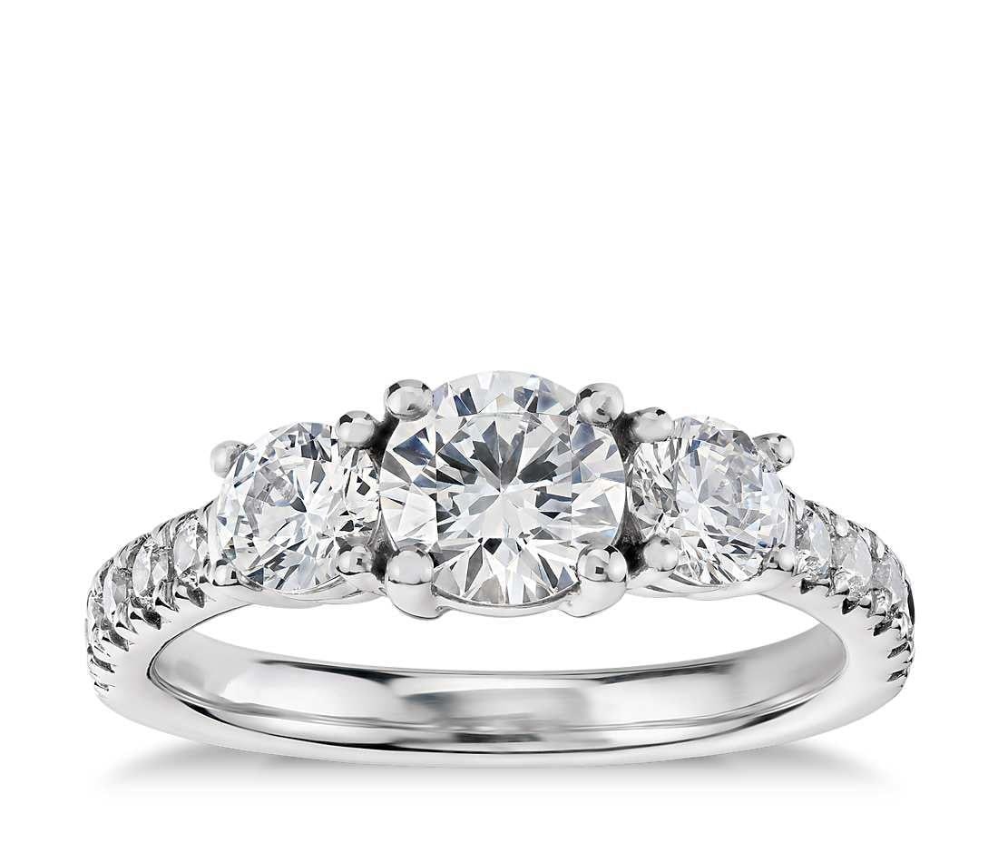 GIA Certified Engagement Ring Round Diamond Engagement - 12
